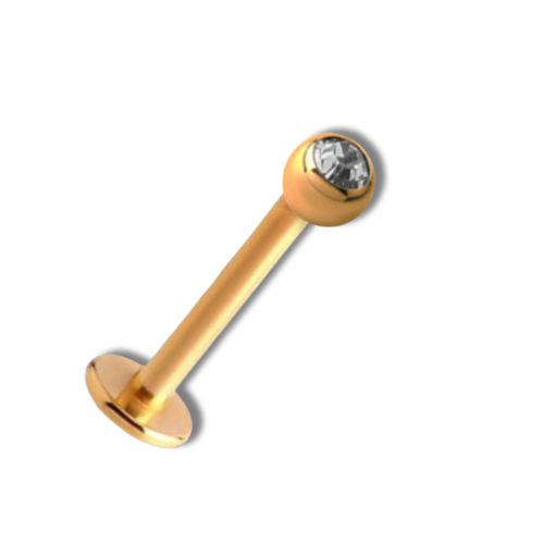 Steril Labret Gold Glitzer